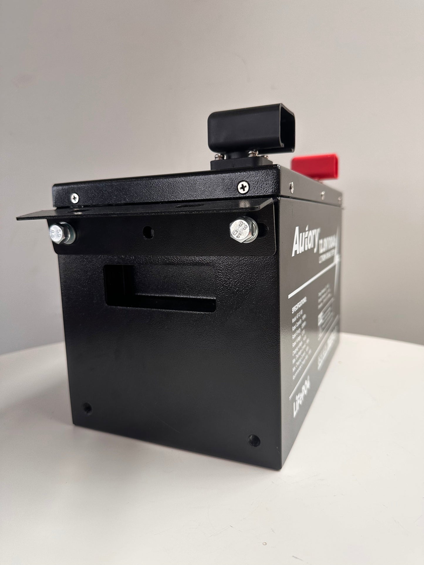 12V Lithium Battery with metal Case | SJRV Premium Hi Output 100A