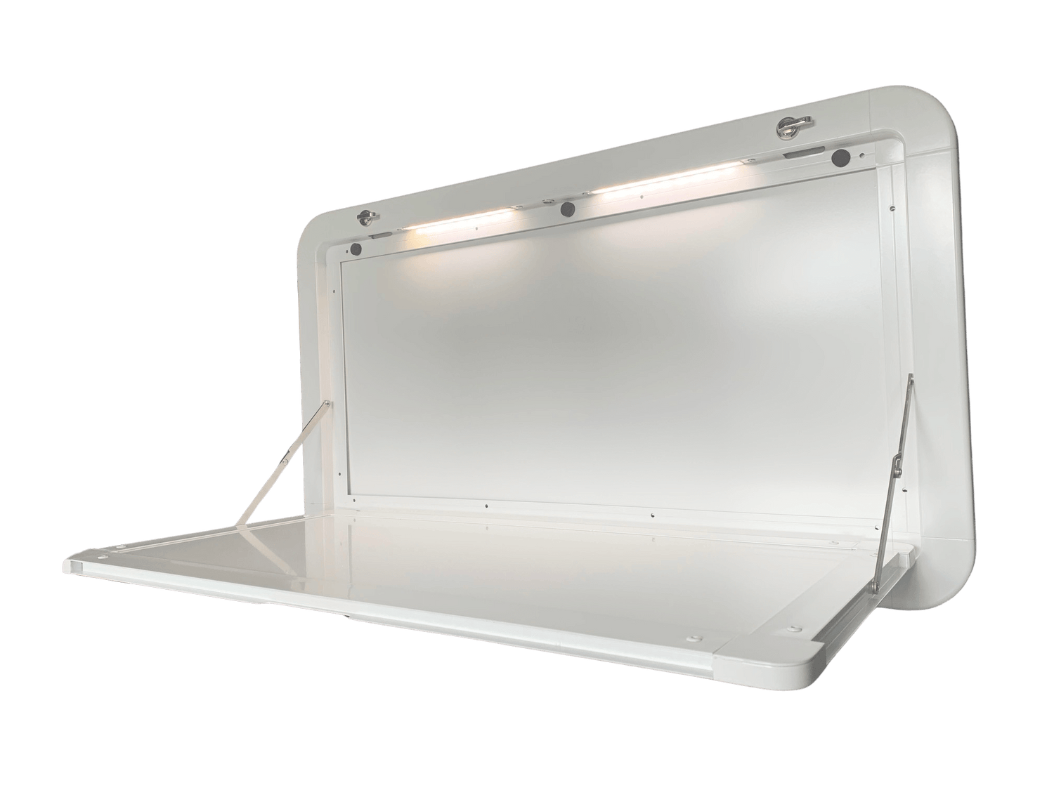 Caravan Wall Mounted Table with LED | Van DIY