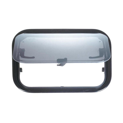 SJRV Flat Acrylic Caravan Windows with Blind and Flyscreen - 550mm x 700mm
