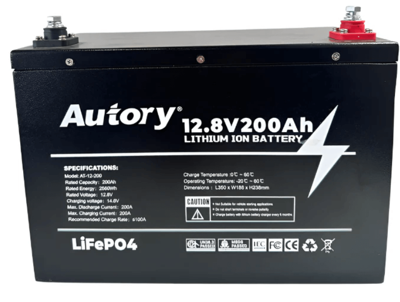 Premium Grade A Lithium Battery in Metal Case for Caravans | Van DIY