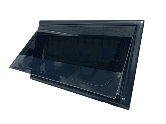 Caravan Window with Blind and Flyscreen | Van DIY