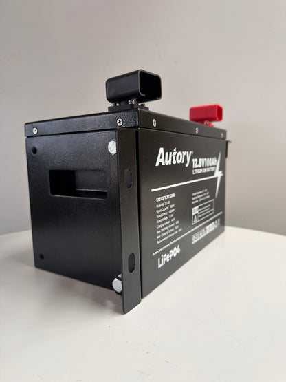 12V Lithium Battery with metal Case | SJRV Premium Hi Output 100A